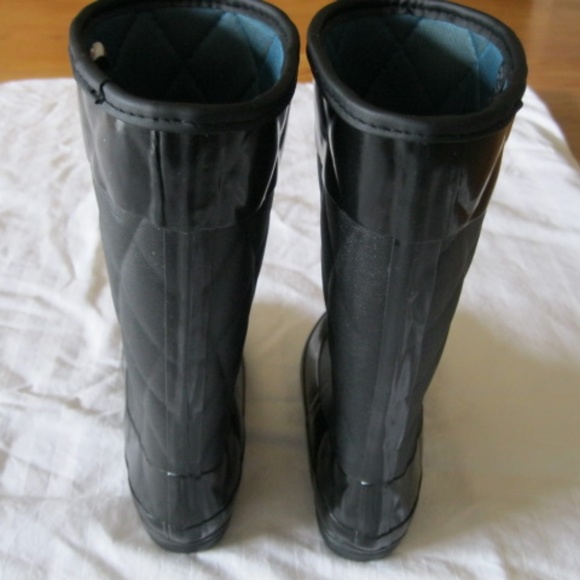 London Fog, Rain boot, blk, sz. 6 - Picture 3 of 5